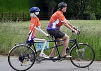 Pipey rides along